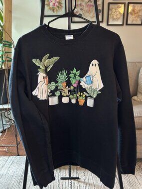 Black Ghost Plant Sweatshirt